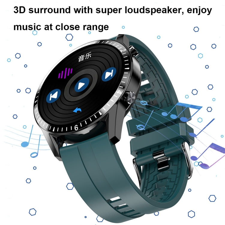 I9 1.5 Inch Heart Rate/Blood Pressure/Blood Oxygen Monitoring Watch, Color: Silver Steel